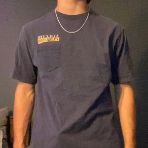 Navy Volcom Pocket Tee Shirt